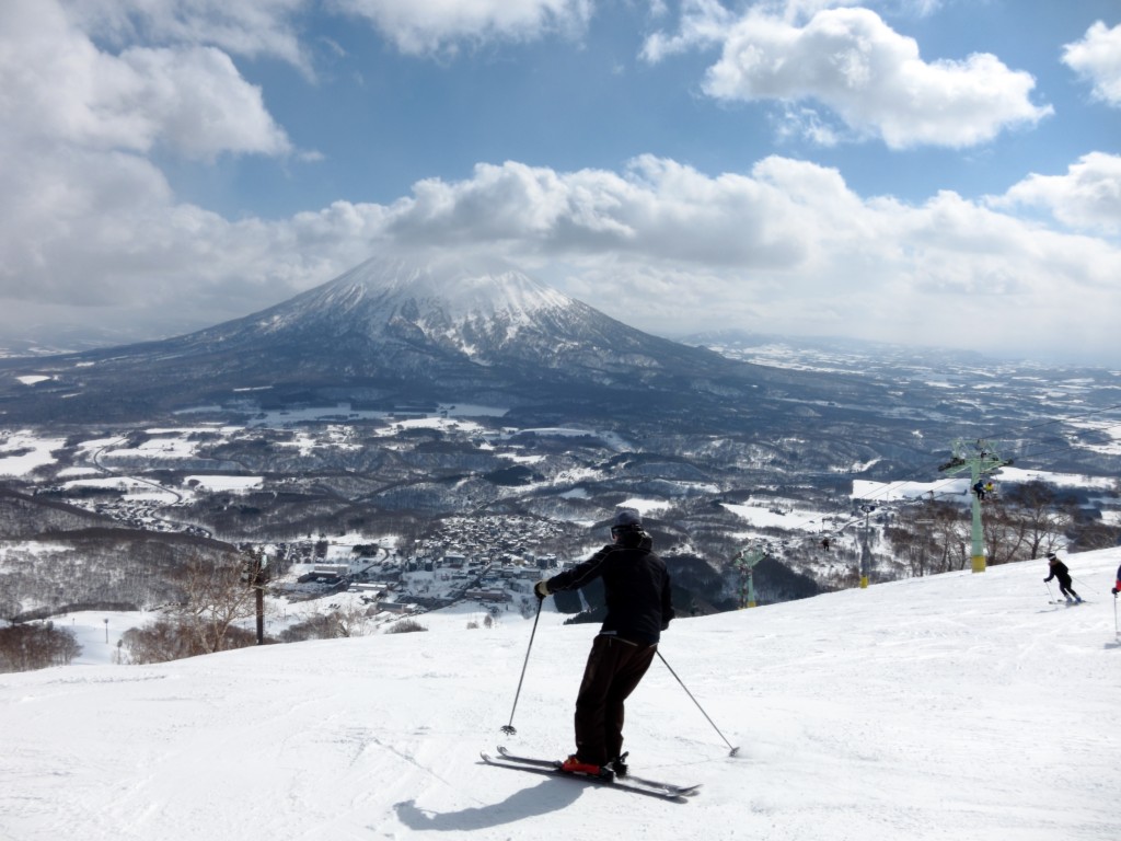 ski in japan