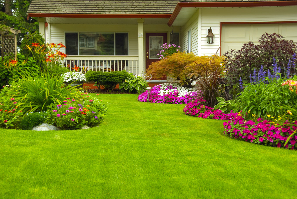 Landscaping of a home