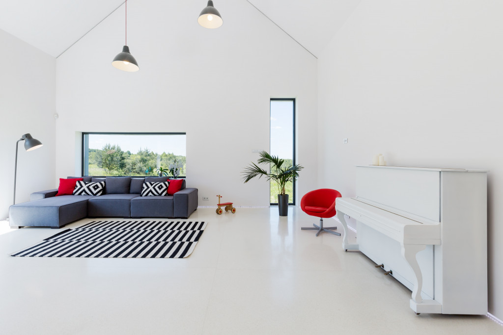 Open Floor living area